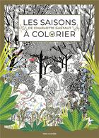 Couverture du livre « Les saisons à colorier » de Charlotte Gastaut aux éditions Pere Castor