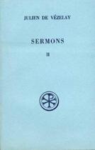 Couverture du livre « Sermons t.2 ; sermons 17-27 ; texte latin, traduction, notes et index » de  aux éditions Cerf