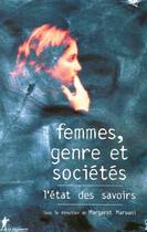 Couverture du livre « ETAT DES SAVOIRS ; femmes, genre et sociétés » de Margaret Maruani aux éditions La Decouverte