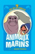 Couverture du livre « Jeu des 7 familles : les animaux marins » de Mary aux éditions Ouest France