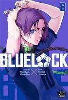 Couverture du livre « Blue lock Tome 8 » de Muneyuki Kaneshiro et Yusuke Nomura aux éditions Pika