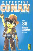 Couverture du livre « Détective Conan Tome 38 » de Gosho Aoyama aux éditions Kana