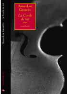 Couverture du livre « La corde de mi » de Anne-Lise Grobety aux éditions Bernard Campiche