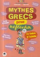 Couverture du livre « Mythes grecs pour réfléchir » de Yann Autret et Isabelle Korda aux éditions Oskar