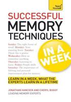 Couverture du livre « Successful Memory Techniques in a Week: Teach Yourself » de Buggy Cheryl aux éditions Hodder Education Digital