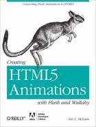 Couverture du livre « Creating HTML5 animations with Flash and Wallaby » de Ian Mclean aux éditions O Reilly