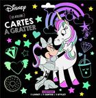 Couverture du livre « Les ateliers Disney : Minnie et la licorne ; cartes à gratter » de Disney aux éditions Disney Hachette
