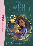 Couverture du livre « Wish, Asha et la bonne étoile Tome 4 : Panique au poulailler » de Disney aux éditions Hachette Jeunesse
