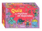 Couverture du livre « Quiz des mythes et legendes » de Jourdain/Roda aux éditions Larousse