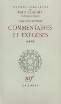 Couverture du livre « Oeuvres complètes t.22 » de Paul Claudel aux éditions Gallimard