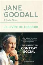 Couverture du livre « Le livre de l'espoir » de Jane Goodall aux éditions Flammarion