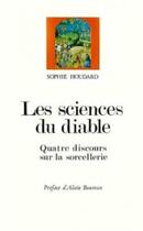 Couverture du livre « Les Sciences du diable » de Sophie Houdard aux éditions Cerf