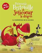 Couverture du livre « Princesse Pestouille et Jolicoeur le dragon ; la malédiction de la sorcière » de Laurent Richard et Orianne Lallemand aux éditions Lito