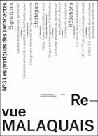 Couverture du livre « Re-vue malaquais t.3 ; des architectes et de leurs pratiques » de  aux éditions Actes Sud