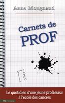 Couverture du livre « Carnets de prof » de Mougnaud-A aux éditions City