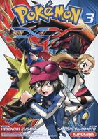 Couverture du livre « Pokémon - la série XY Tome 3 » de Hidenori Kusaka et Satoshi Yamamoto aux éditions Kurokawa