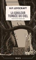 Couverture du livre « La couleur tombée du ciel ; la chose sur le seuil » de Howard Phillips Lovecraft aux éditions Points