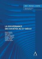 Couverture du livre « La gouvernance des sociétés au 21e siècle » de  aux éditions Anthemis