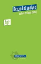 Couverture du livre « Agir (résumé et analyse de Thami Kabbaj) » de Judith Conde aux éditions 50minutes.fr