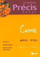 Couverture du livre « Chimie Mpsi, Ptsi » de Jacques Mesplede aux éditions Breal
