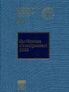 Couverture du livre « Conférences d'enseignement (édition 2006) » de J. Duparc aux éditions Elsevier-masson