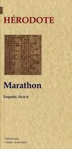 Couverture du livre « L'enquête t.6 ; marathon » de Herodote aux éditions Paleo