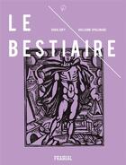 Couverture du livre « Le bestiaire » de Guillaume Apollinaire et Raoul Dufy aux éditions Prairial