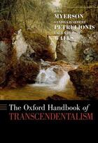 Couverture du livre « The Oxford Handbook of Transcendentalism » de Joel Myerson aux éditions Oxford University Press Usa