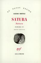 Couverture du livre « Poesies t4 » de Eugenio Montale aux éditions Gallimard