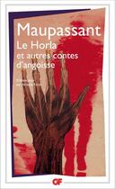 Couverture du livre « Le horla et autres contes d'angoisse » de Guy de Maupassant aux éditions Flammarion