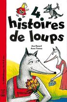 Couverture du livre « 4 histoires de loups » de  aux éditions Lito