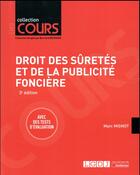Couverture du livre « Droit des sûretés et de la publicité foncière (3e édition) » de Marc Mignot aux éditions Lgdj