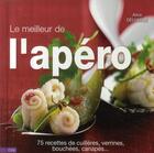 Couverture du livre « Le meilleur de l'apéro » de Delvaille-A aux éditions City