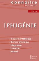 Couverture du livre « Iphigénie, de Jean Racine » de  aux éditions Editions Du Cenacle