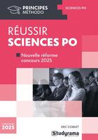 Couverture du livre « Principes - reussir sciences po - nouvelle epreuve concours 2025 » de Cobast aux éditions Studyrama