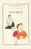 Couverture du livre « Sacrifice » de Muppaalla Ranganayakamma aux éditions Kailash