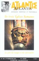 Couverture du livre « Revue Atlantis N.422 ; De Trois Eglises Romanes ; Les Gens Du Voyage Et Leur Spiritualité » de Revue Atlantis aux éditions Atlantis