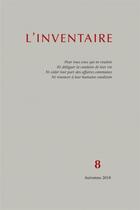 Couverture du livre « Inventaire n 8 » de  aux éditions La Lenteur