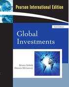 Couverture du livre « Global invesments (6e édition) » de Bruno Solnik et Dennis Mcleavey aux éditions Pearson