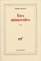 Couverture du livre « Vies minuscules » de Pierre Michon aux éditions Gallimard (patrimoine Numerise)