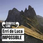 Couverture du livre « Impossible » de Erri De Luca aux éditions Gallimard