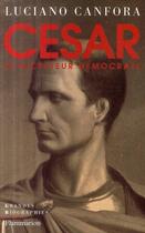 Couverture du livre « Cesar (ne) » de Luciano Canfora aux éditions Flammarion