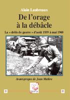 Couverture du livre « De l orage a la debacle » de Alain Laubreaux aux éditions Deterna