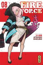 Couverture du livre « Fire force Tome 8 » de Atsushi Ohkubo aux éditions Kana