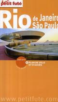 Couverture du livre « Rio de Janeiro ; São Paulo (édition 2009/2010) » de Collectif Petit Fute aux éditions Le Petit Fute