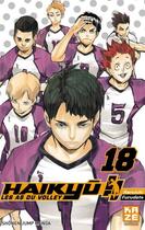 Couverture du livre « Haikyu !! les as du volley Tome 18 » de Haruichi Furudate aux éditions Crunchyroll