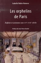 Couverture du livre « Les orphelins de paris » de Isabelle Robin-Romero aux éditions Sorbonne Universite Presses
