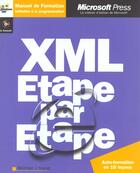 Couverture du livre « Xml (+ Cd-Rom) - Etape Par Etape - Livre+Cd-Rom » de Young aux éditions Dunod