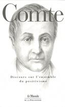 Couverture du livre « DISCOURS SUR L'ENSEMBLE DU POSITIVISME - LECONS 47-51 » de Auguste Comte aux éditions Flammarion