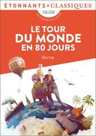 Couverture du livre « Le tour du monde en 80 jours » de Jules Verne aux éditions Flammarion